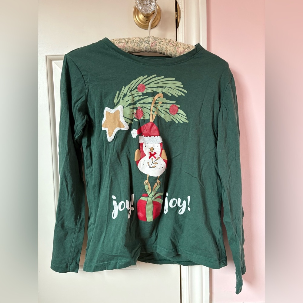 La Vie En Rose Winter Print Cotton PJ Set